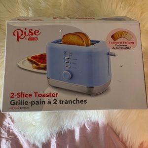 Rise 2 slice toaster